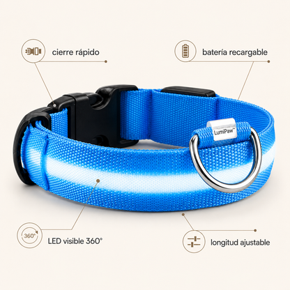 LumiPaw™ Collar LED 360°